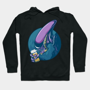 Drinking Alien Hoodie